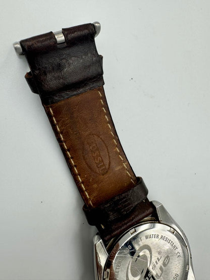 Fossil blue AM-4050 Analog Quartz Men Watch