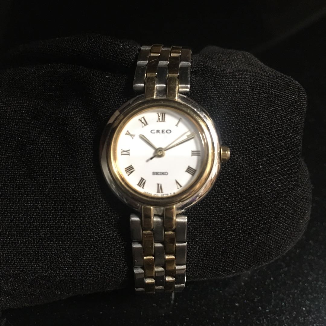 Seiko Creo 1F21-OD80 Analog Quartz Women