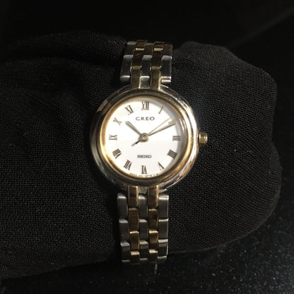 Seiko Creo 1F21-OD80 Analog Quartz Women