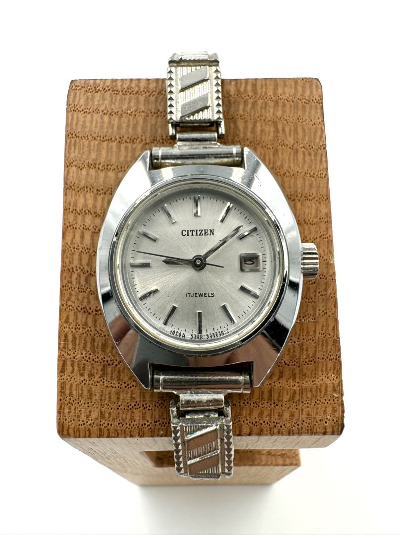Citizen 17 Jewels Manual Wind 4-532023 TA Analog Mechanical (Manual) Women Antique Wristwatch 25Mm Case Japan