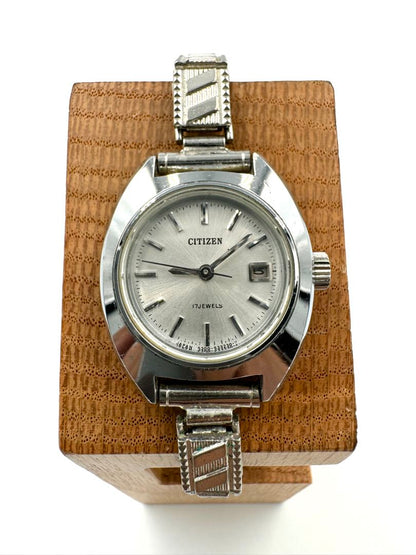 Citizen 17 Jewels Manual Wind 4-532023 TA Analog Mechanical (Manual) Women Antique Wristwatch 25Mm Case Japan