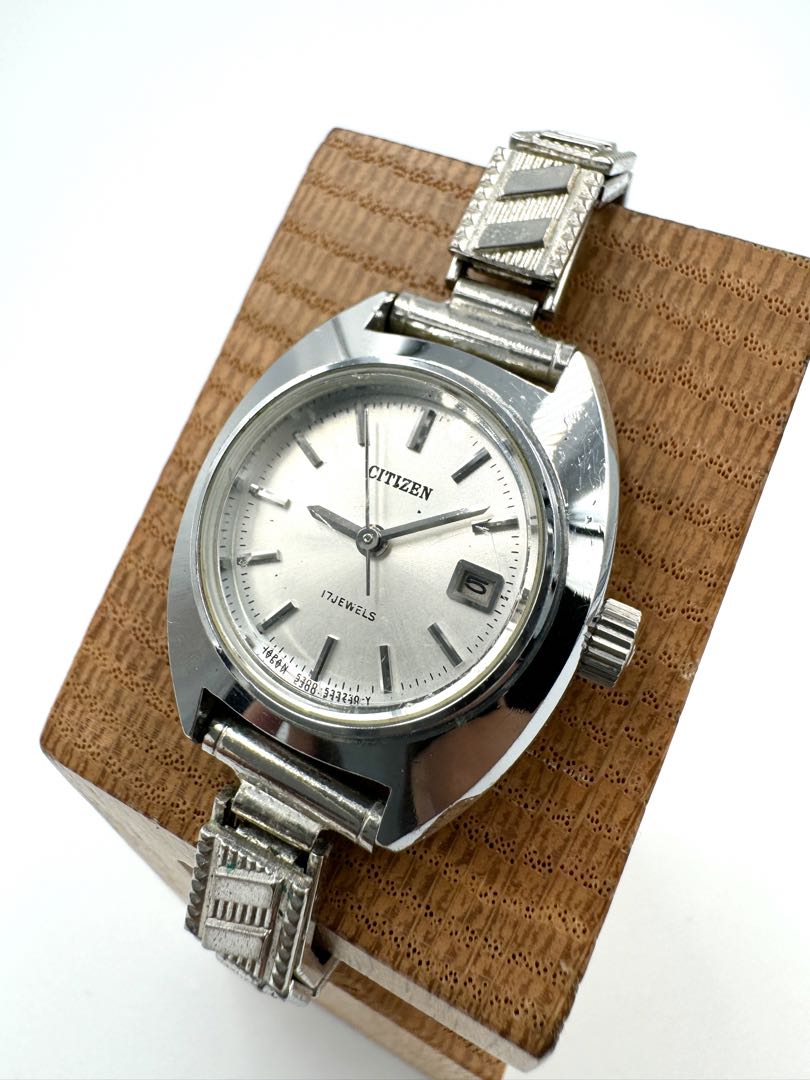 Citizen 17 Jewels Manual Wind 4-532023 TA Analog Mechanical (Manual) Women Antique Wristwatch 25Mm Case Japan