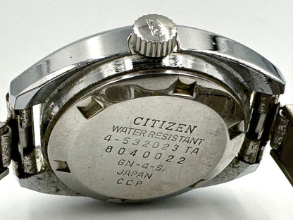 Citizen 17 Jewels Manual Wind 4-532023 TA Analog Mechanical (Manual) Women Antique Wristwatch 25Mm Case Japan