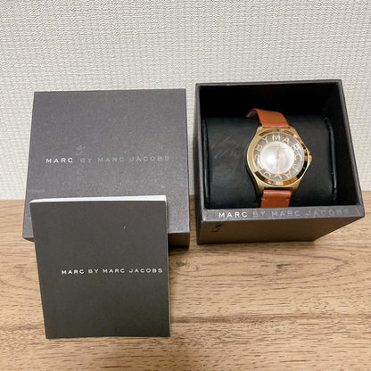 Marc By Jacobs Analog Quartz Women マークバイマークジェイコブス Watch アナログ [For Parts / Junk]