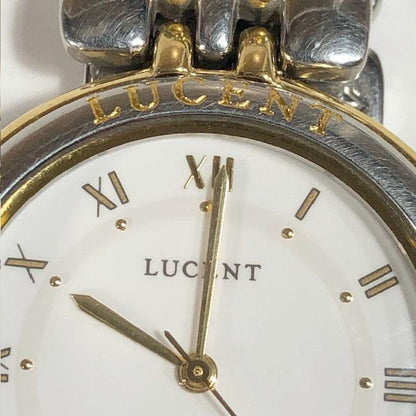 Seiko Lucent 7N01-6060 Analog Quartz Women Beautiful Vintage White Dial Working Item