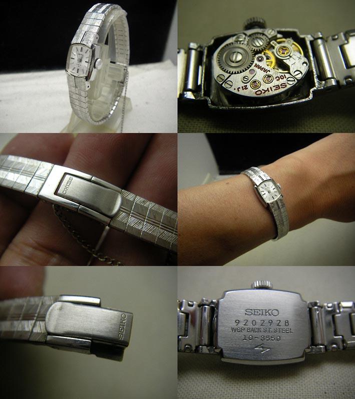 Seiko 10-3550 Analog Mechanical (Manual) Women 60's Bracelet Manual Winding Antique