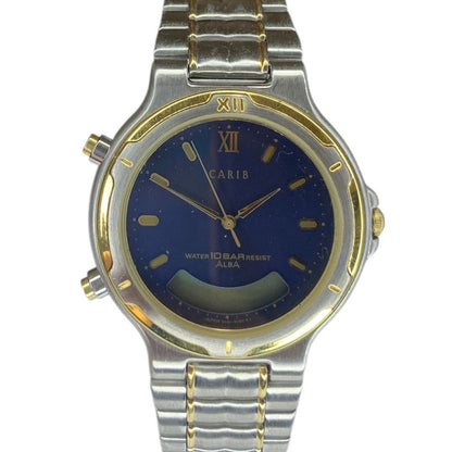 Seiko Alba Carib CARIB V051-6020 Digital-Analog Quartz Men Menwatch