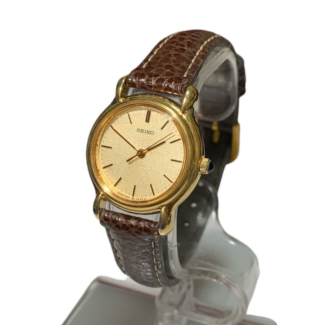 Seiko 4N21-0090 Analog Quartz Women Watch Operation Confirmed