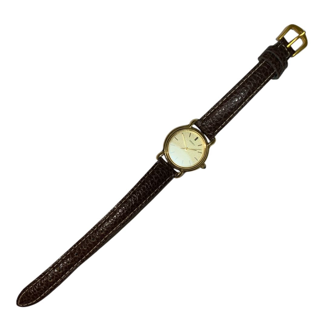 Seiko 4N21-0090 Analog Quartz Women Watch Operation Confirmed