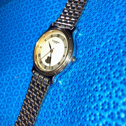 St Andrews Analog Quartz Men セント・アンドリュース セント アンドリュースscotlnd.Scareコンビ稼働美品