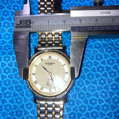 St Andrews Analog Quartz Men セント・アンドリュース セント アンドリュースscotlnd.Scareコンビ稼働美品