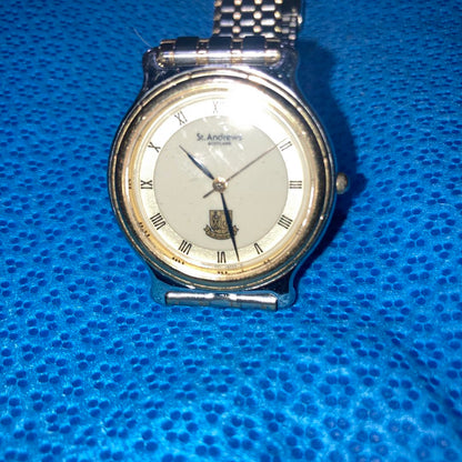 St Andrews Analog Quartz Men セント・アンドリュース セント アンドリュースscotlnd.Scareコンビ稼働美品