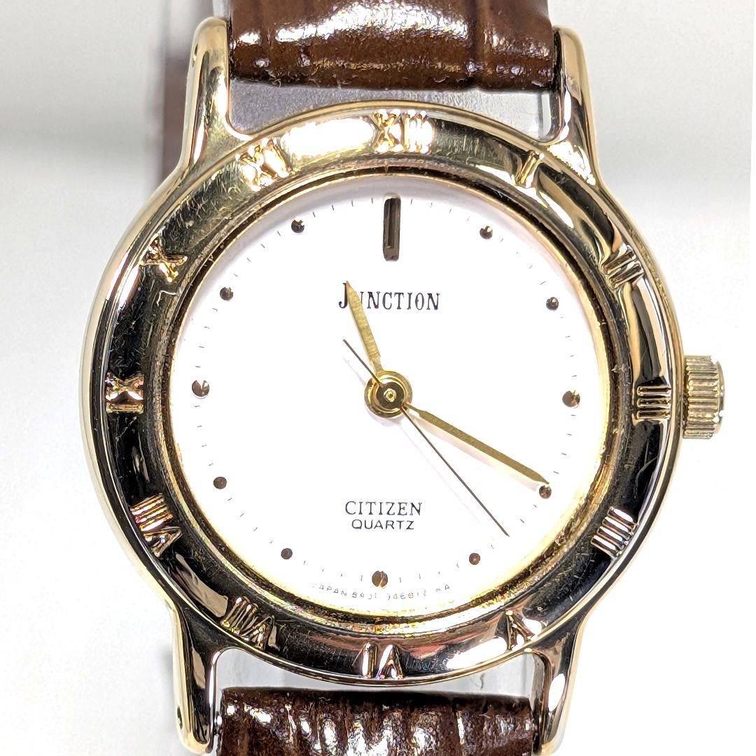 CITIZEN JUNCTION Vega VEGA Junction Analog Quartz Women Battery & Band Replaced Working Item
