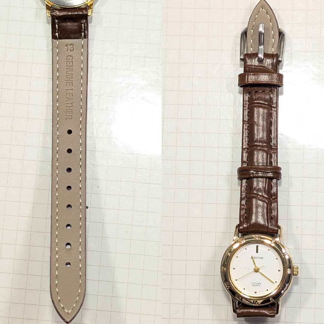 CITIZEN JUNCTION Vega VEGA Junction Analog Quartz Women Battery & Band Replaced Working Item