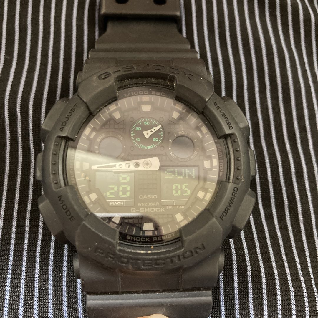 G-Shock GA GA-100 Digital-Analog Quartz Men -100
