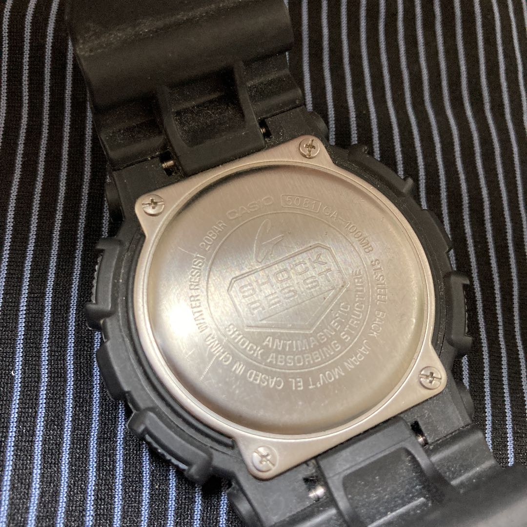 G-Shock GA GA-100 Digital-Analog Quartz Men -100