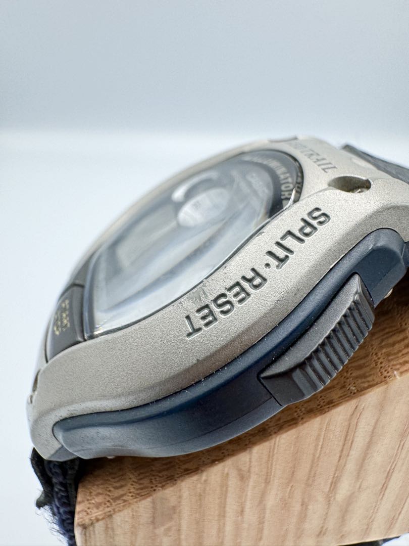 Casio GeoTrail Illuminator FT-111H Digital Men Geotrail Watch 40Mm Case Antique Condition