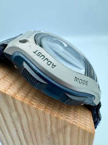 Casio GeoTrail Illuminator FT-111H Digital Men Geotrail Watch 40Mm Case Antique Condition
