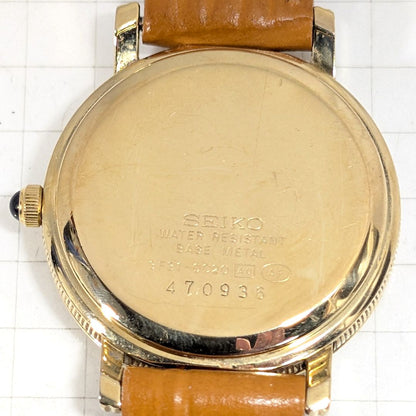 Seiko Exceline Analog Quartz Women Battery & Band Replaced Working Item