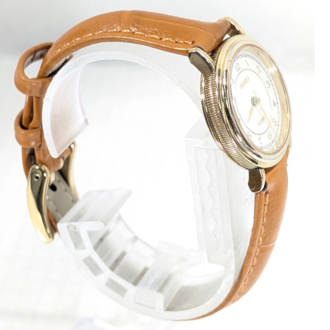 Seiko Exceline Analog Quartz Women Battery & Band Replaced Working Item