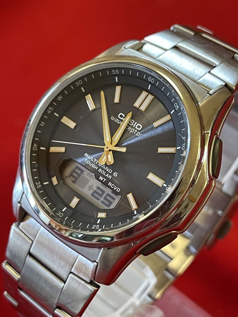 Casio Wave Ceptor WVA-M630 Digital-Analog Solar Men