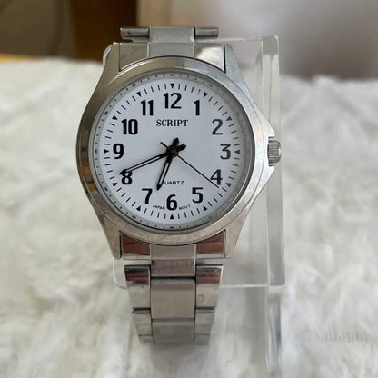 J-axis script CIRCUMFERENCE...23CM Analog Quartz Men Watch