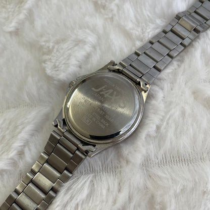 J-axis script CIRCUMFERENCE...23CM Analog Quartz Men Watch