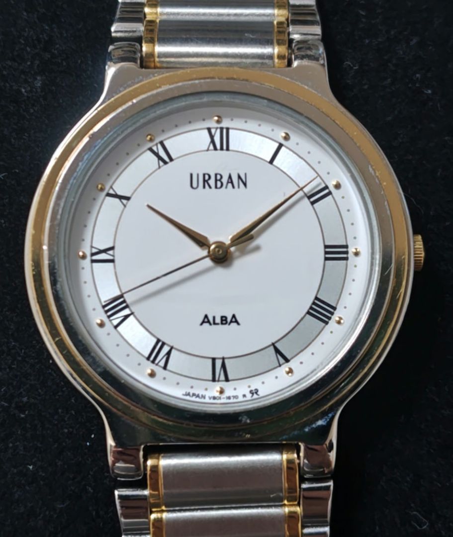 Seiko Roman URBAN V801-0430 Analog Quartz Men