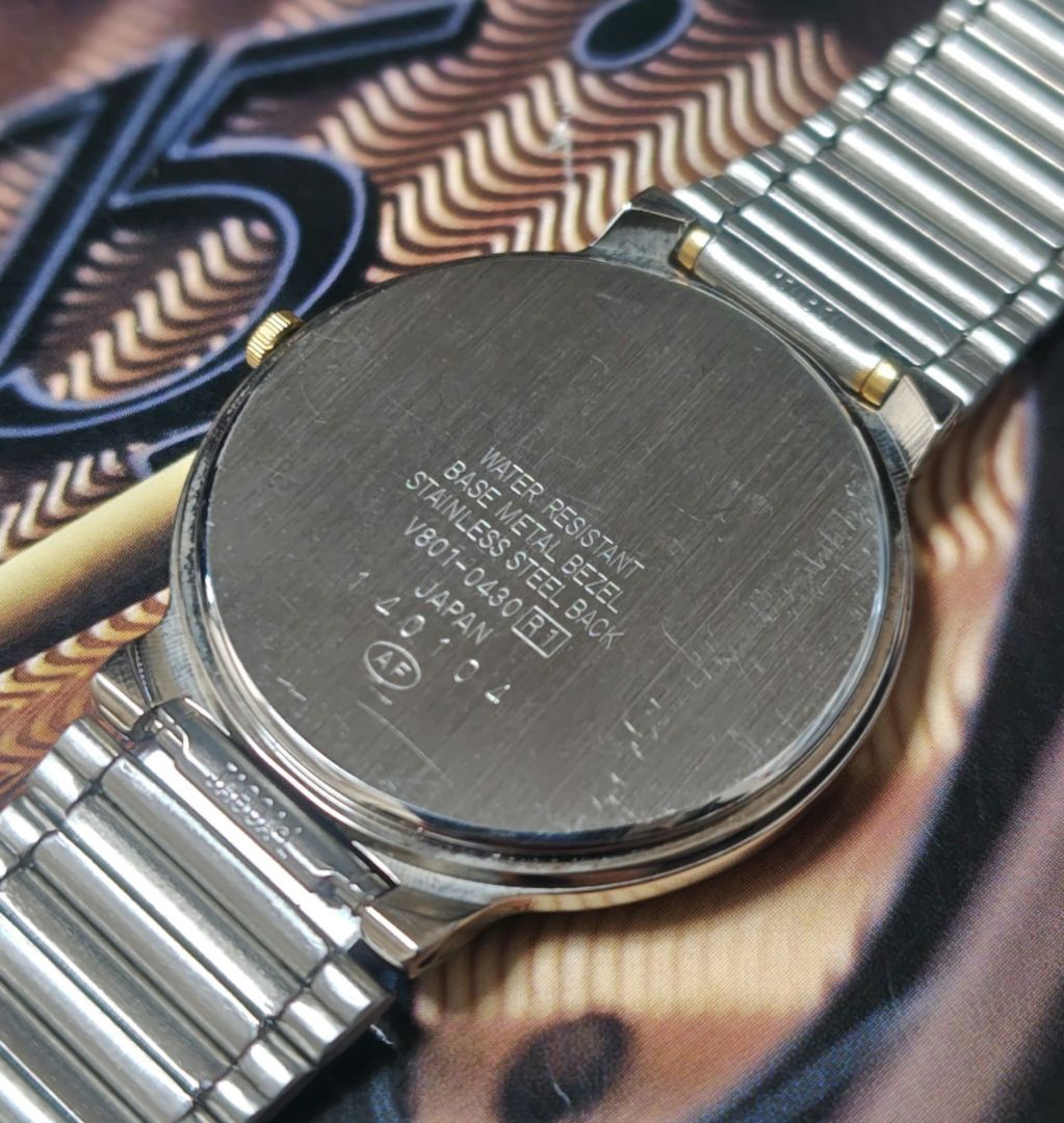 Seiko Roman URBAN V801-0430 Analog Quartz Men