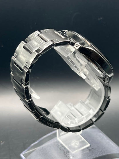 Michel Klein Analog Solar Men ミッシェル・クラン Chronograph Battery Replaced Menwatch