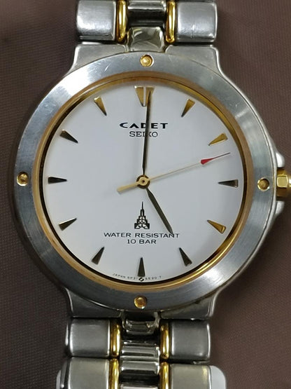 Seiko CADET 5P31-6C50 Analog Quartz Men Menwatch Pre-owned For Parts / Junk