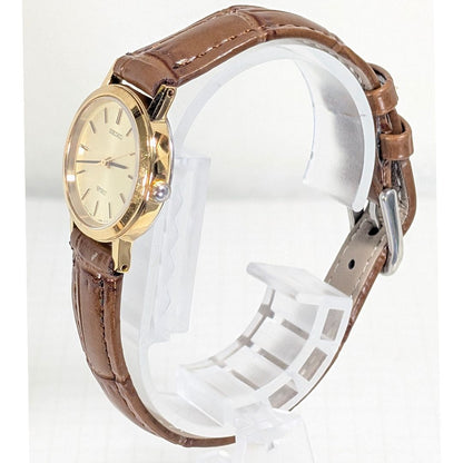 Seiko Spirit 4N21-0640 Analog Quartz Women Battery & Band Replaced Working Items-07