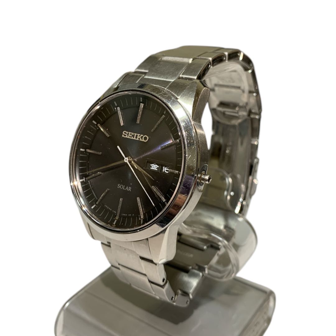 Seiko Analog Solar Men Watch [For Parts / Junk]