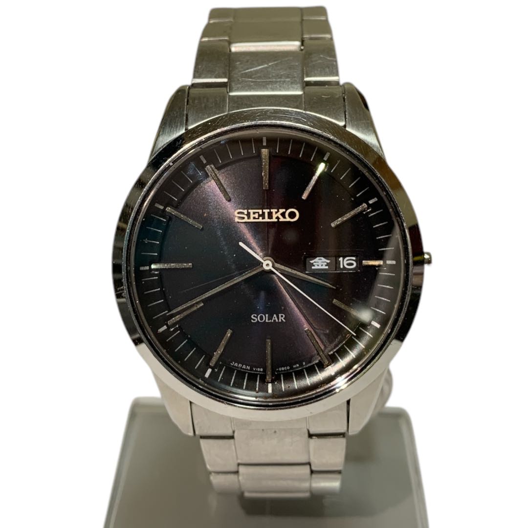 Seiko Analog Solar Men Watch [For Parts / Junk]