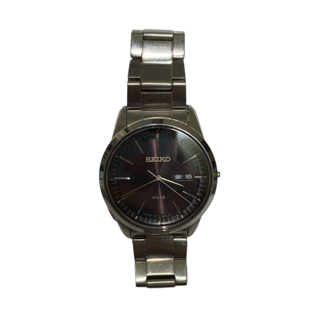 Seiko Analog Solar Men Watch [For Parts / Junk]