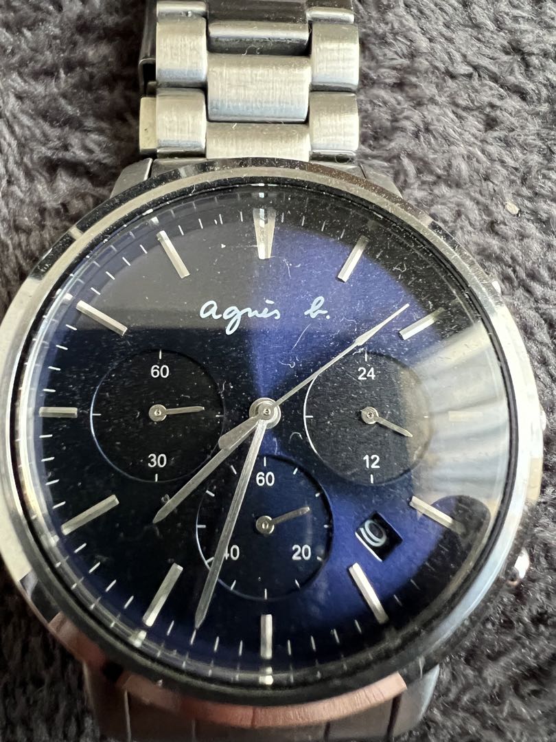 Agnes B. Analog Quartz Men