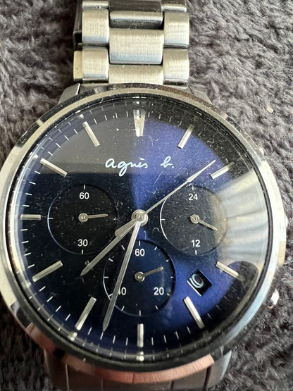Agnes B. Analog Quartz Men