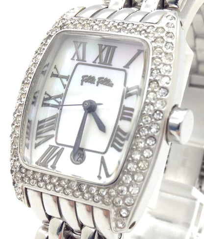 Folli Follie Analog Quartz Women 不動品 フォリフォリ Watch Wf6A062Bd