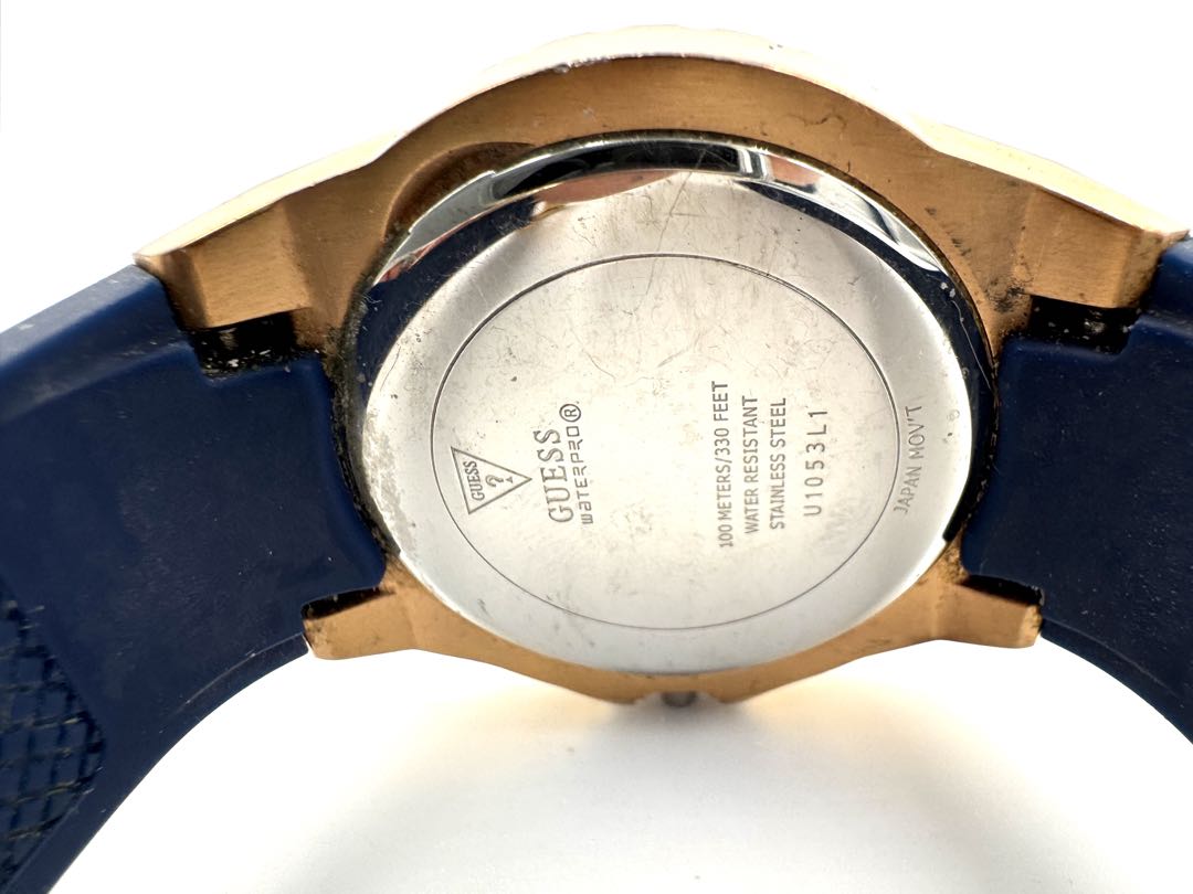 Guess Analog Quartz Men Chronograph Watch For Parts