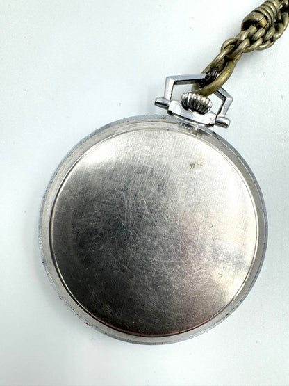 Chronometer Minister Analog Mechanical (Manual) Men Manual Winding Pocket Watch For Parts
