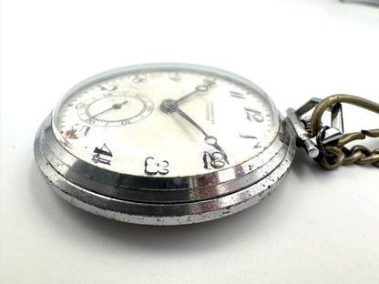 Chronometer Minister Analog Mechanical (Manual) Men Manual Winding Pocket Watch For Parts