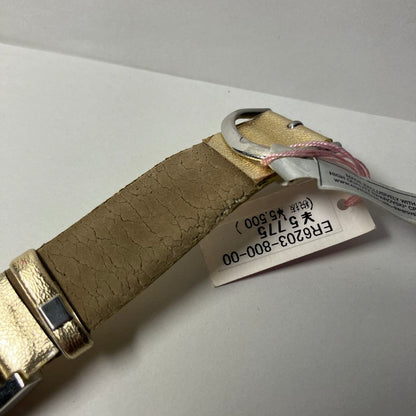 Lz New York Analog Quartz Women エルゼット ニューヨーク 未使用 Newyork スワロフスキー Womenwatch 稼動品 シェル盤