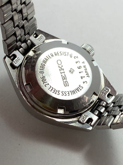 Seiko 2706-0180 Analog Mechanical (Automatic) Women Working Item Green Automatic 21Jewels For Parts / Junk