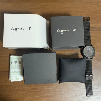 Agnes B Analog Quartz Men