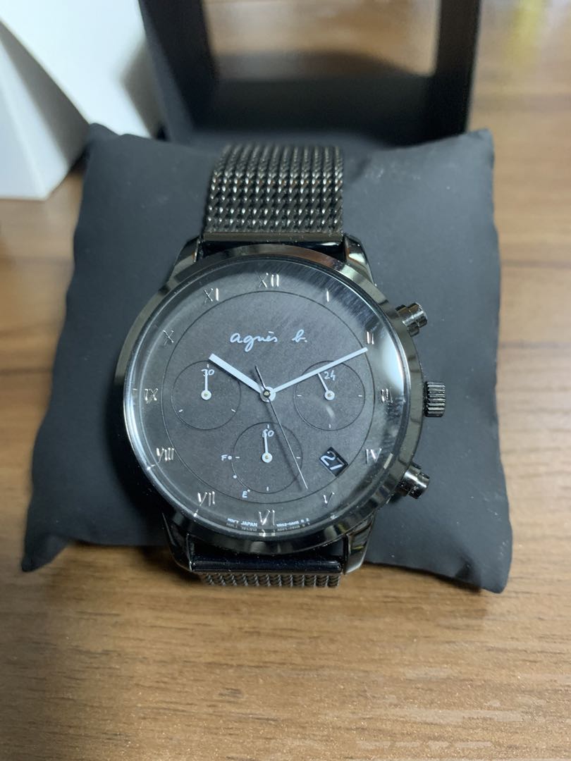 Agnes B Analog Quartz Men