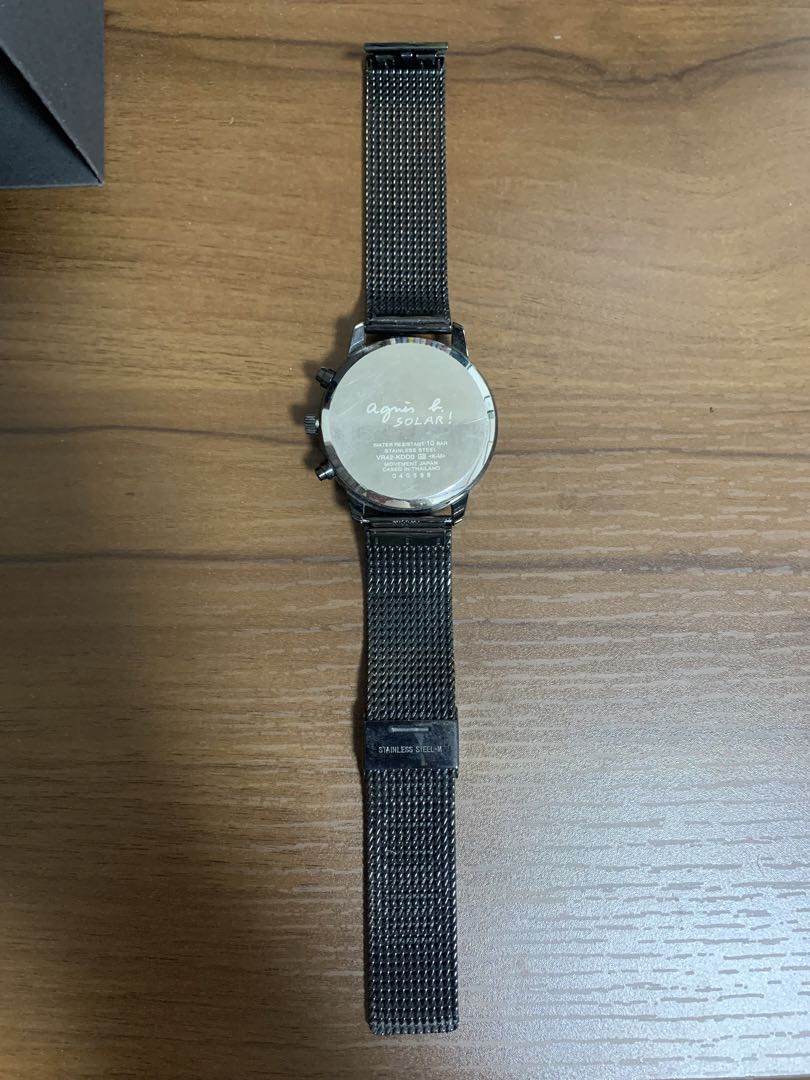 Agnes B Analog Quartz Men