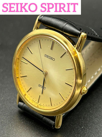Seiko Spirit 5E21-6000 Analog Quartz Men