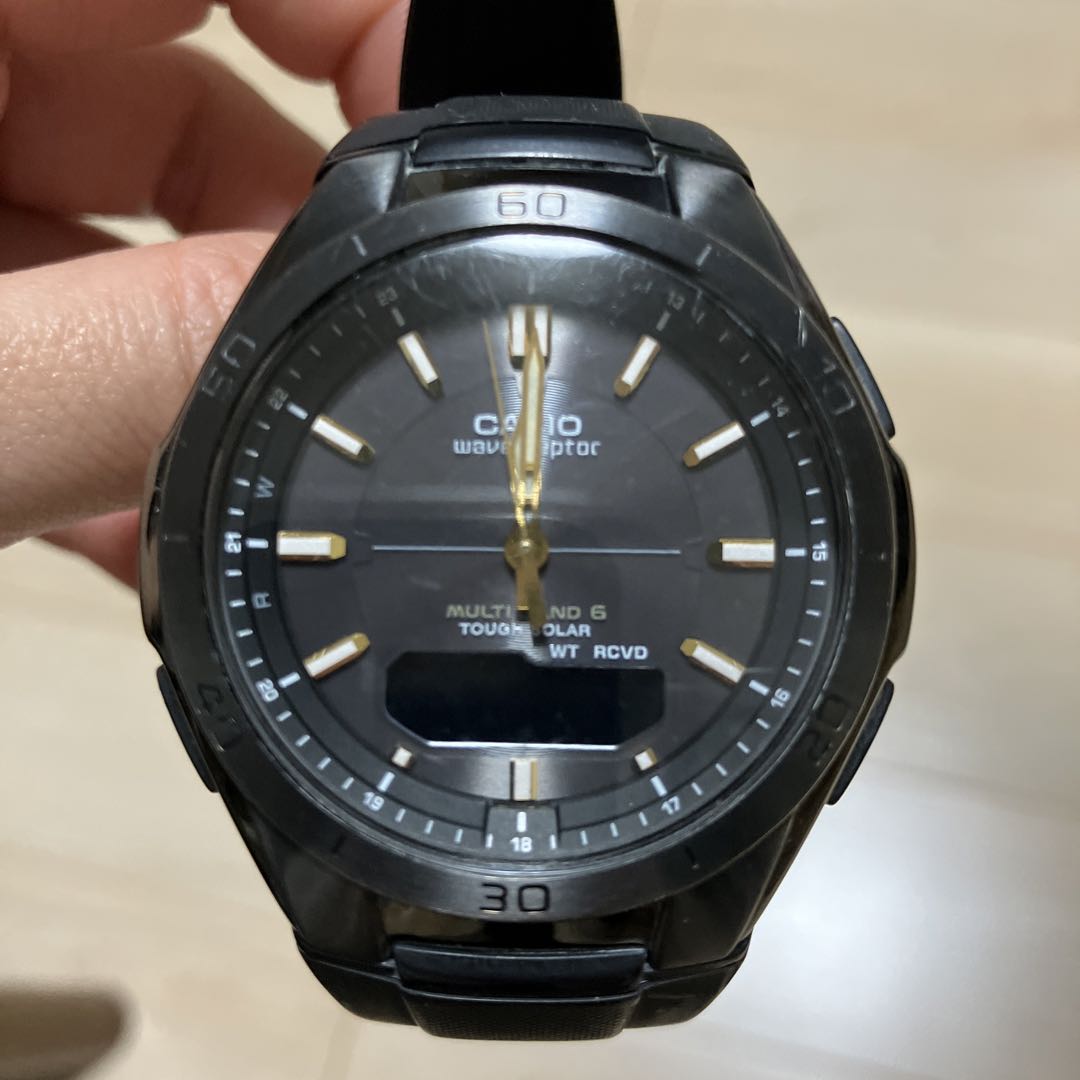 Casio wave ceptor Digital-Analog Quartz Men