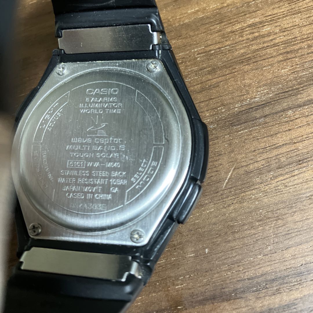 Casio wave ceptor Digital-Analog Quartz Men