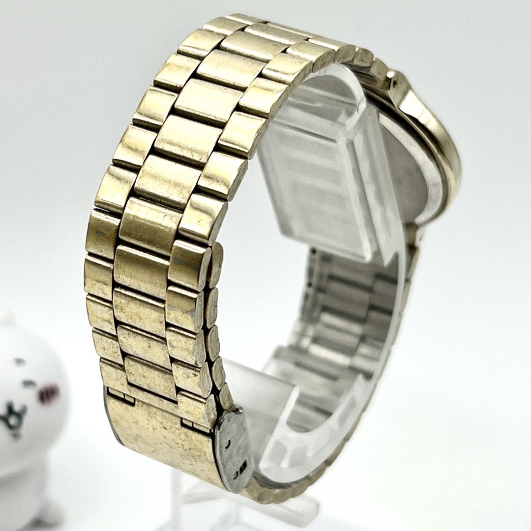 Forbel Analog Quartz Men フォーベル Watch ブラック ゴールド [For Parts / Junk]